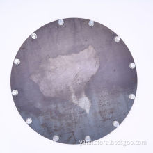 Aaluminum heat resistant non-leaking oil tank cleaning cover